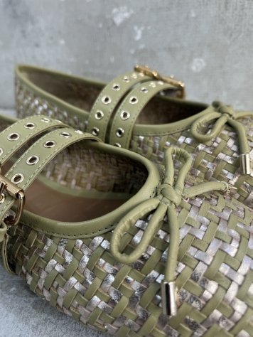 BAILARINA TRENZADO VERDE