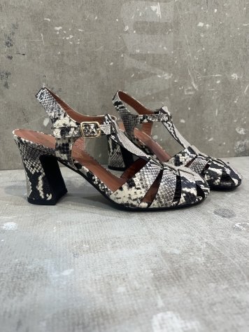 CANGREJERA TACÓN ANIMAL PRINT