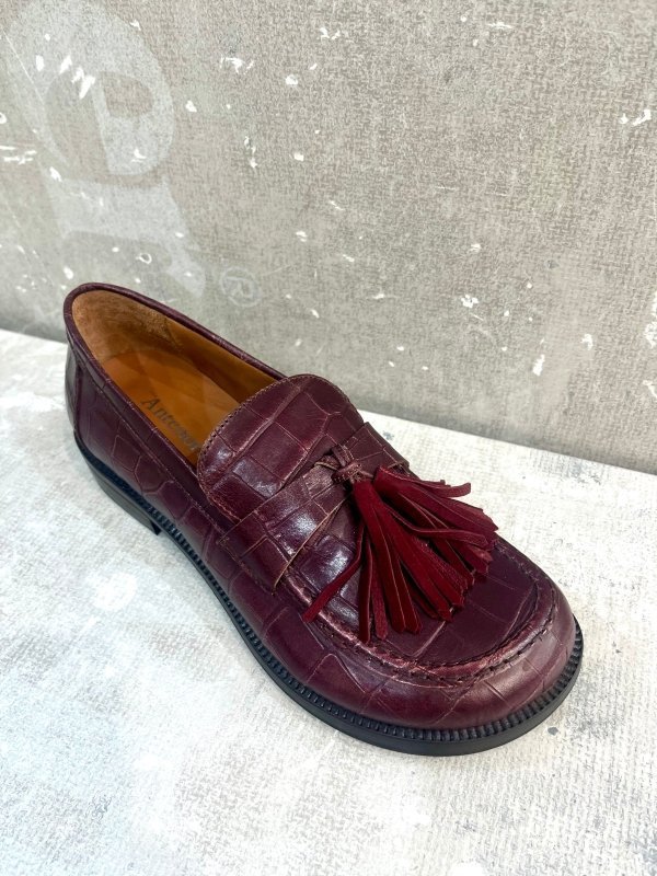 MOCASÍN COCO BURDEOS
