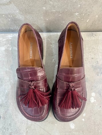 MOCASÍN COCO BURDEOS