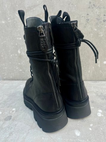 BOTA MILITAR NEGRA