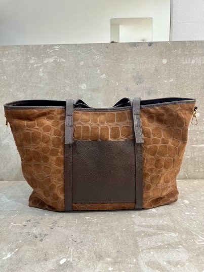 11R08 BOLSO SERRAJE CUERO CUADRADO BOLSILLO