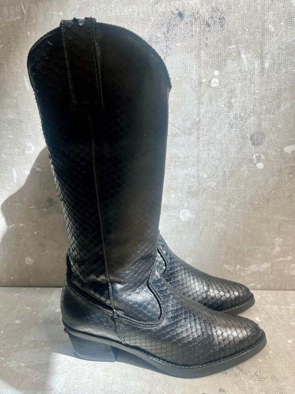 BOTA COWBOY GRABADA